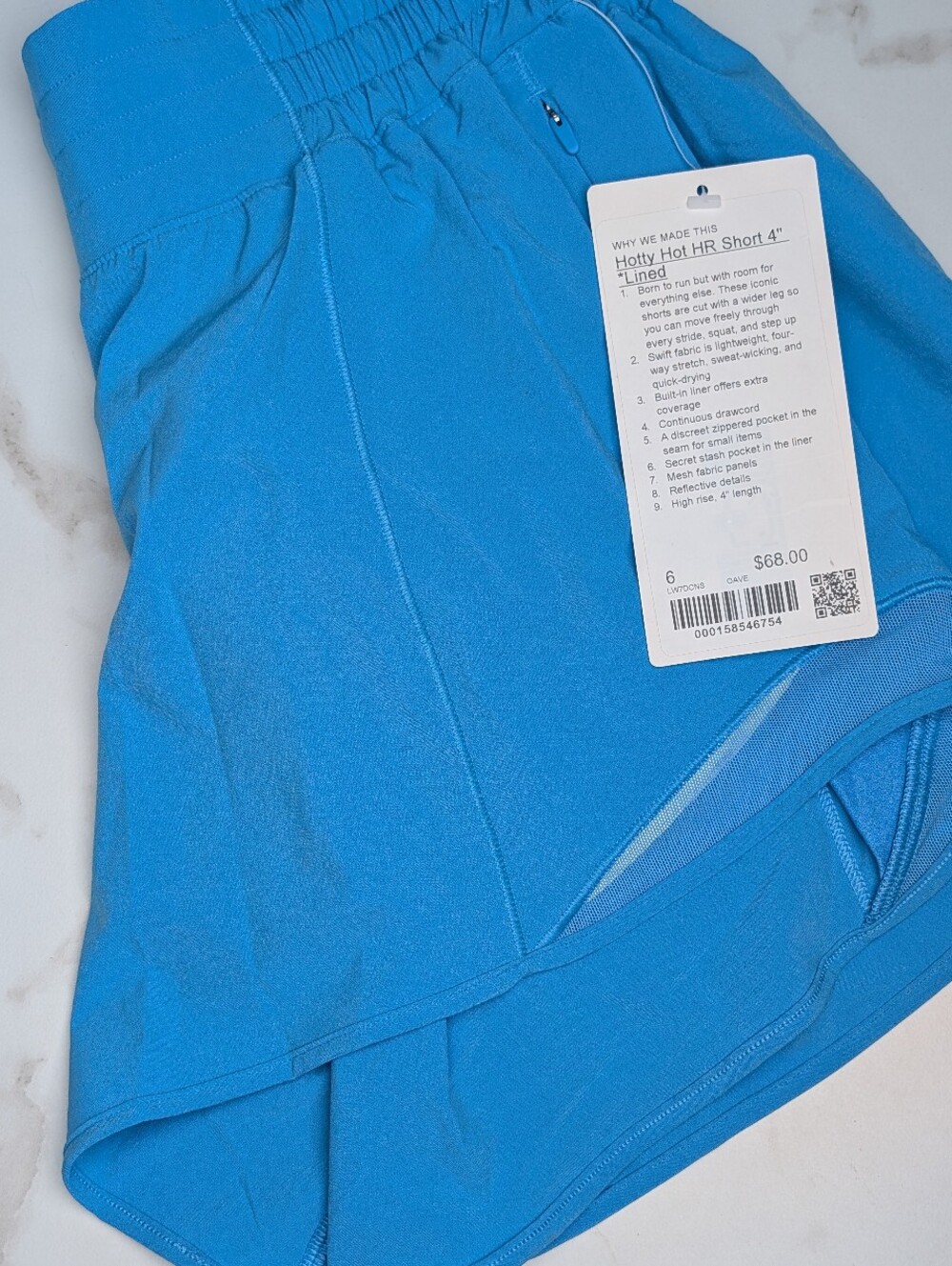 NWT Lululemon Hotty Hot Shorts | 6